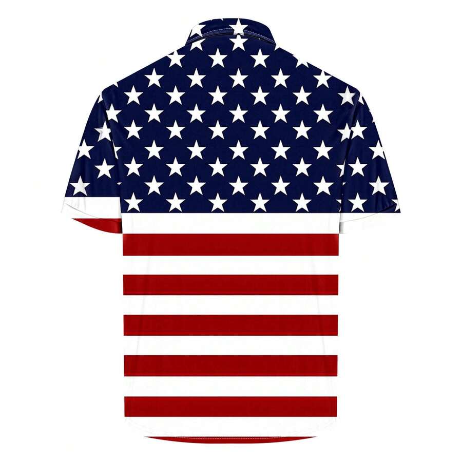 Polo Shirt Pique - Aktif Erkek Klasik Temiz Yıldızlı Çizgili