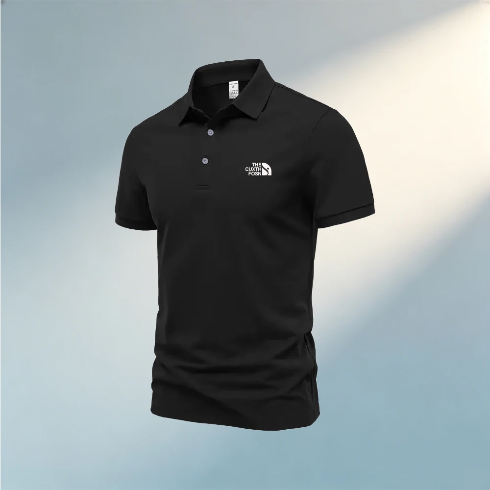 Polo Shirt Pique - Erkekler İçin Düz Renk Polo Yaka