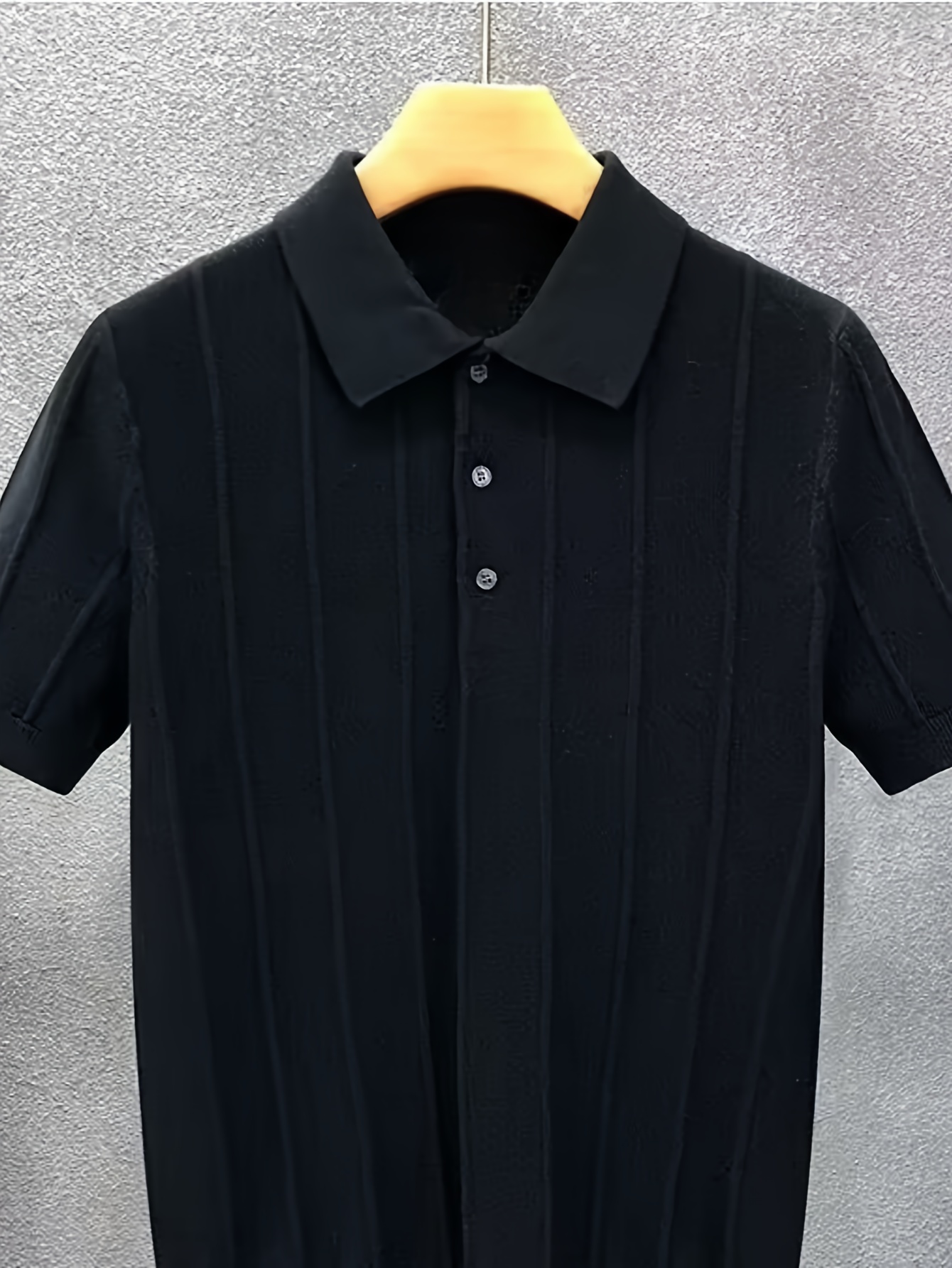 Erkekler İçin Lüks Dikey Çizgi - Polo Shirt Pique incelemesi ve fiyatı