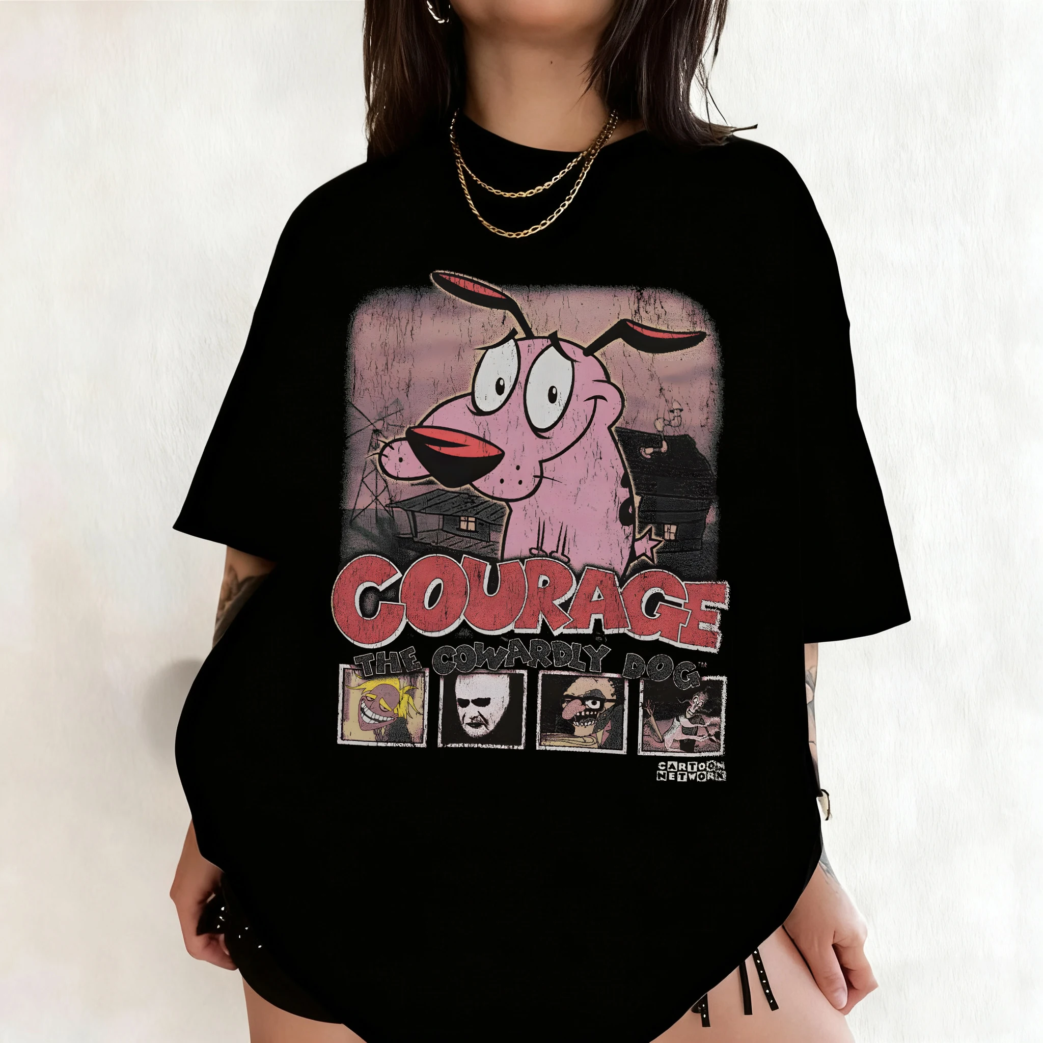 Yaz Vintage Cesaret Korkak Köp - Tee Graphic Print incelemesi ve fiyatı