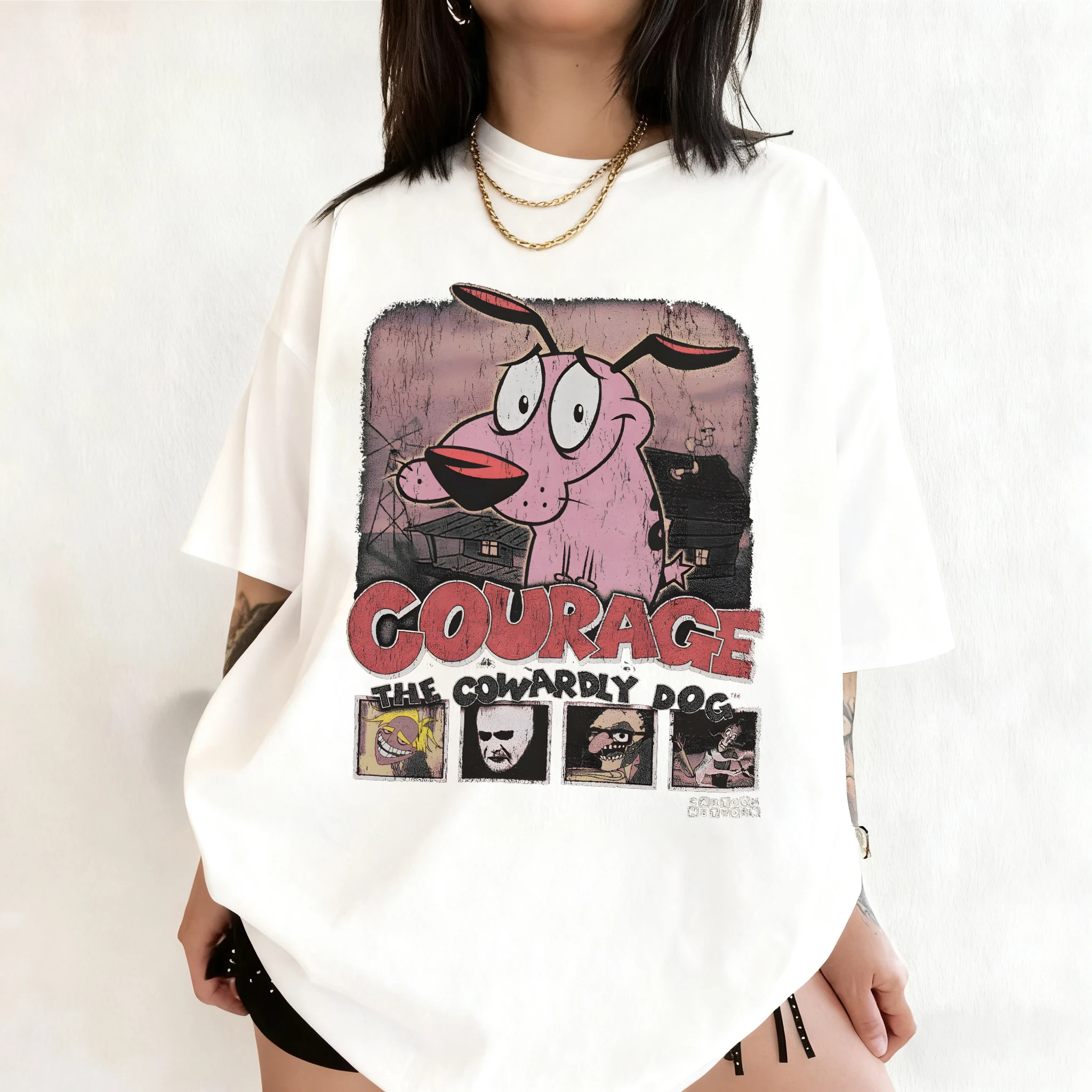 Yaz Vintage Cesaret Korkak Köp - Tee Graphic Print incelemesi ve fiyatı