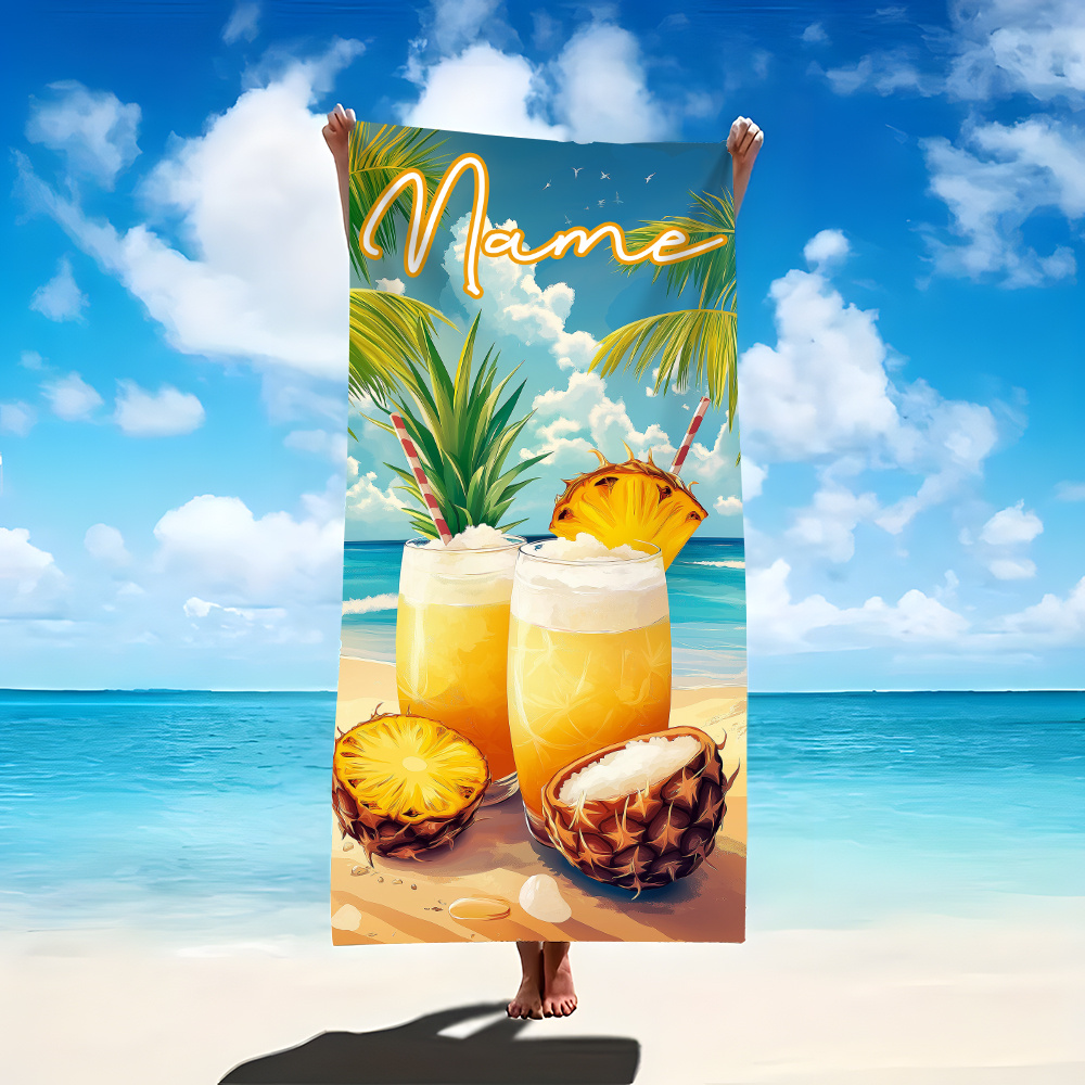 1 adet Kişiye Özel İsimli Plaj - Beach Towel Large incelemesi ve fiyatı