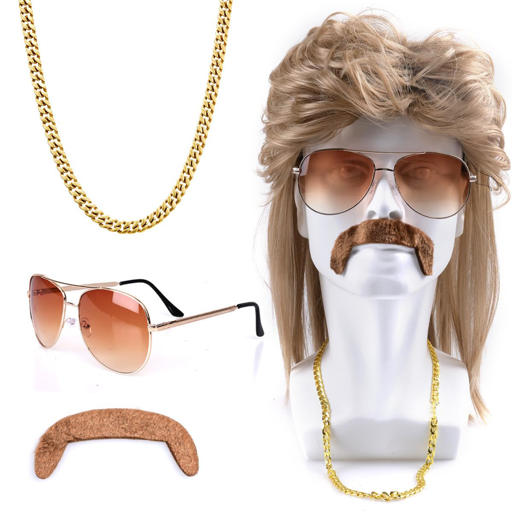 80'ler Disko Sentetik Peruk Se - Sunglass Retainer Cord incelemesi ve fiyatı